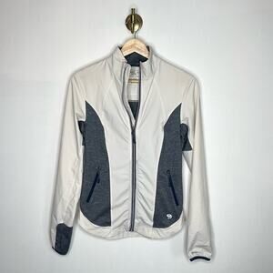 Mountain Hardwear White Zip Active Jacket